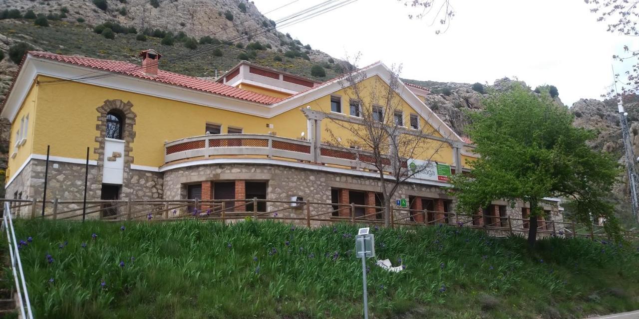 Albergue Santa Barbara Aliaga Esterno foto